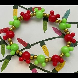 Disney Christmas Inspired Mouse Ears Bracelet